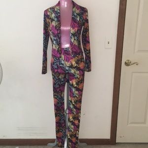 Pant and blazer set